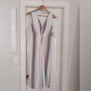 BRAND NEW  w/ TAG.... SOLD OUT! O'Neil Stripped Midi Dress in size Small